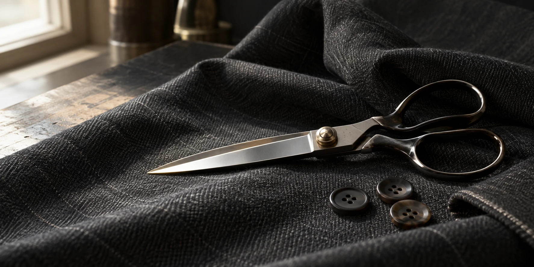 Fabric and tailoring details