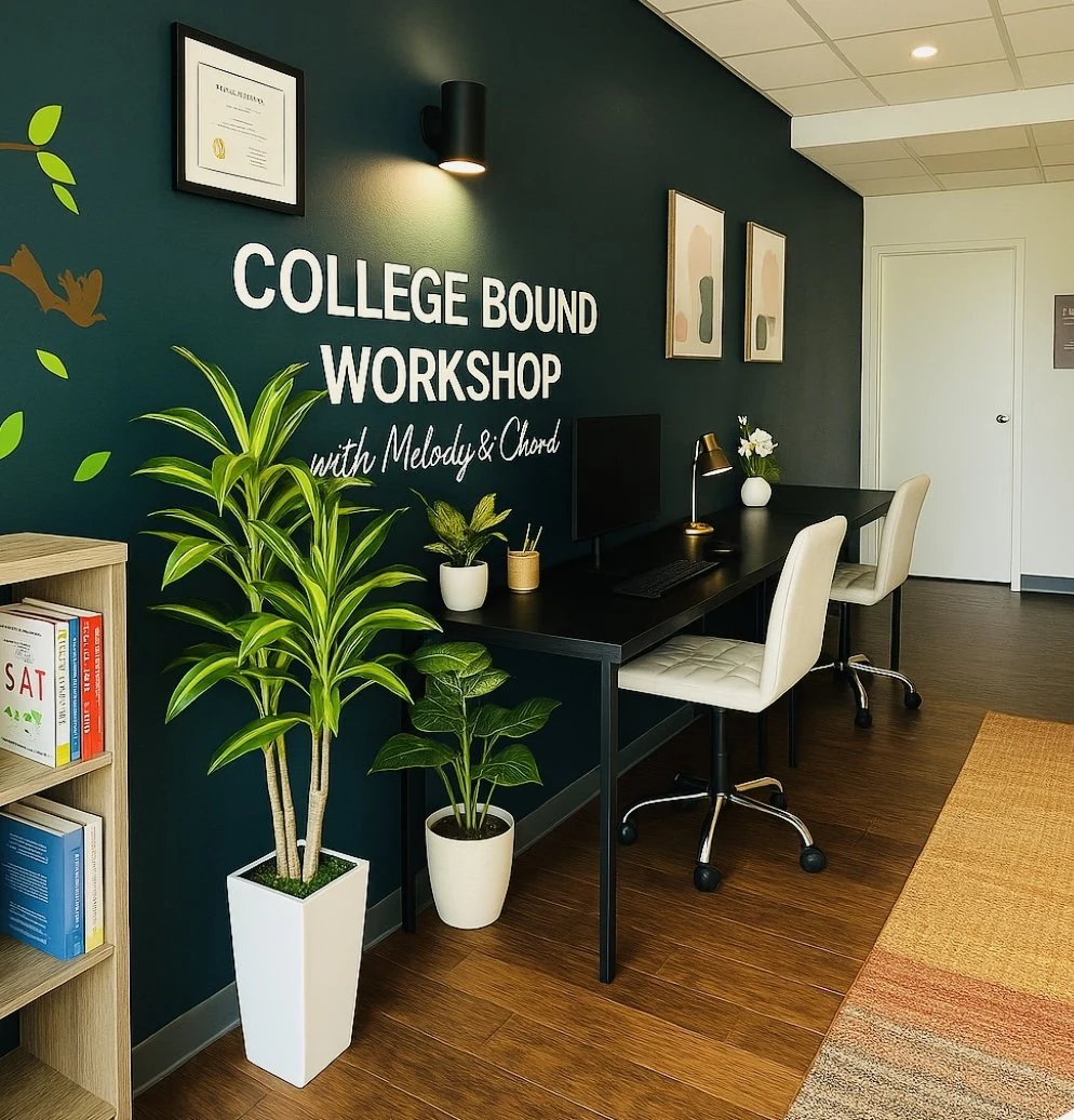 A College Bound Workshop room.