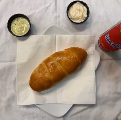 Venezuelan Bakery & Cafe · golden baked pastry and sauces