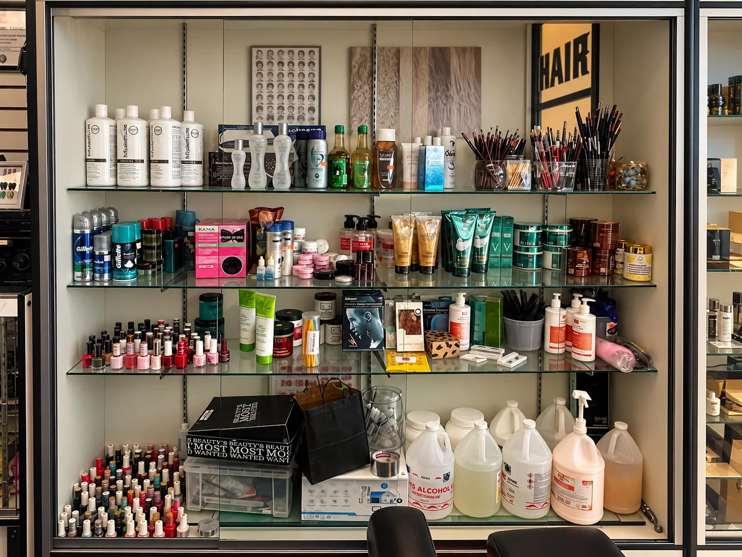 Beauty displays: beauty display