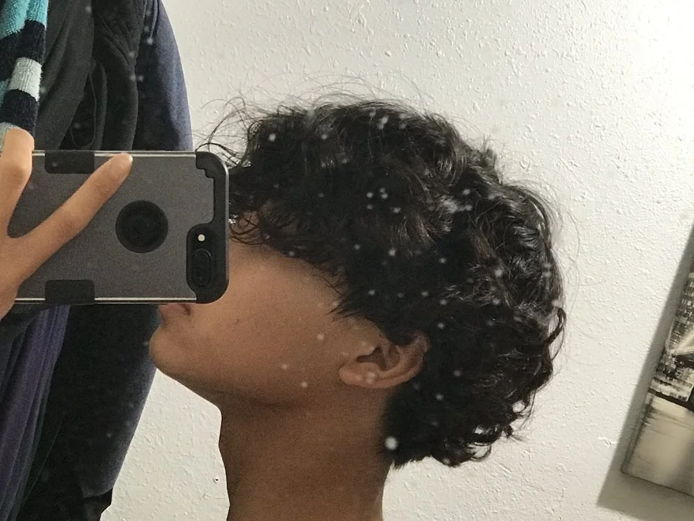Curly haircut in the WP Hair & Nail Spa photo collection