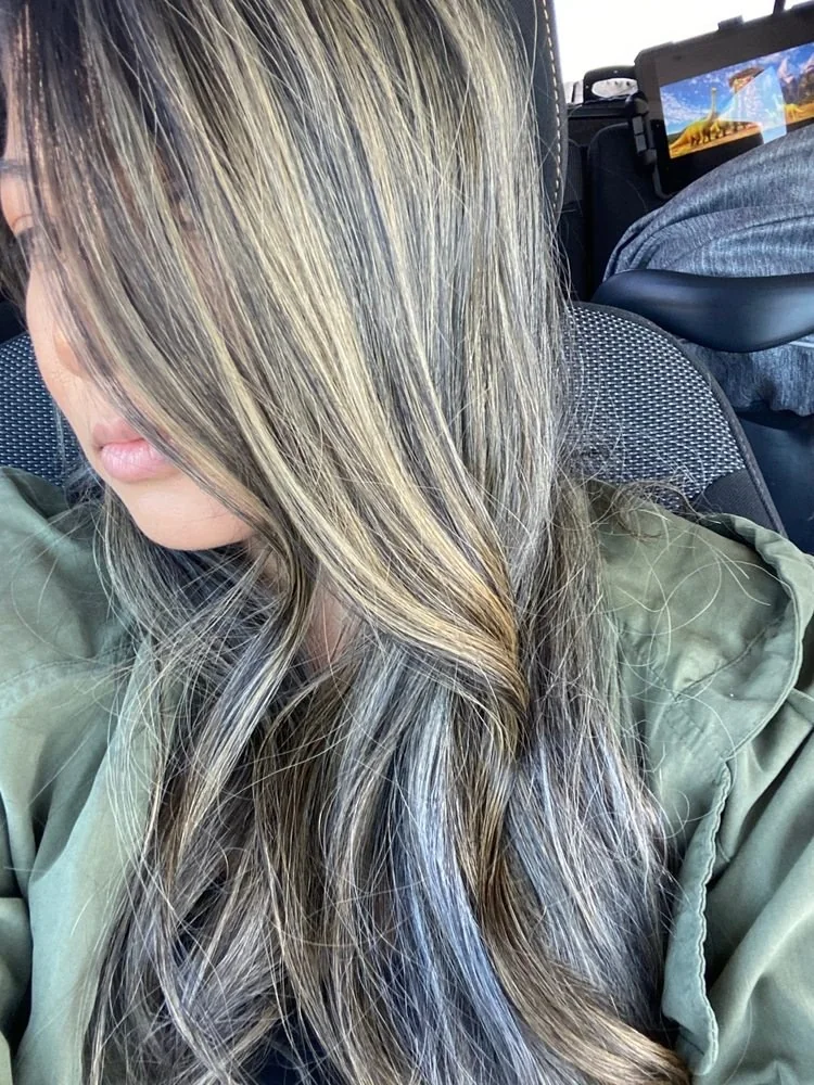 Ash blonde color in the WP Hair & Nail Spa photo collection