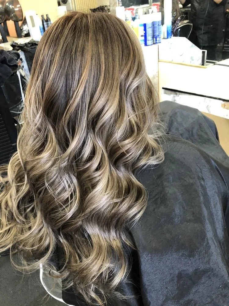Styled waves in the WP Hair & Nail Spa photo collection